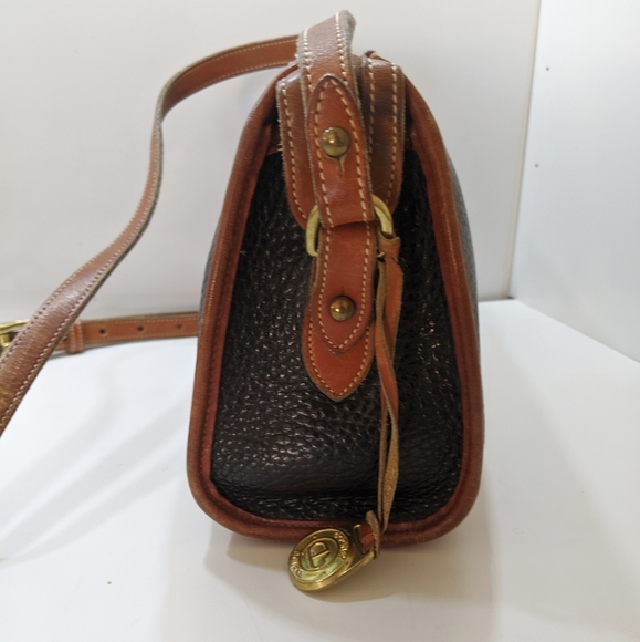 Vintage Dooney and Bourke Crossbody Leather Bag - Picture 3 of 7